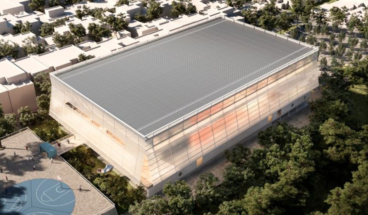 Em um cenário visionário, Effect Arquitetura e Ben-Avid projetam a Arena Poliesportiva em El Salvador
