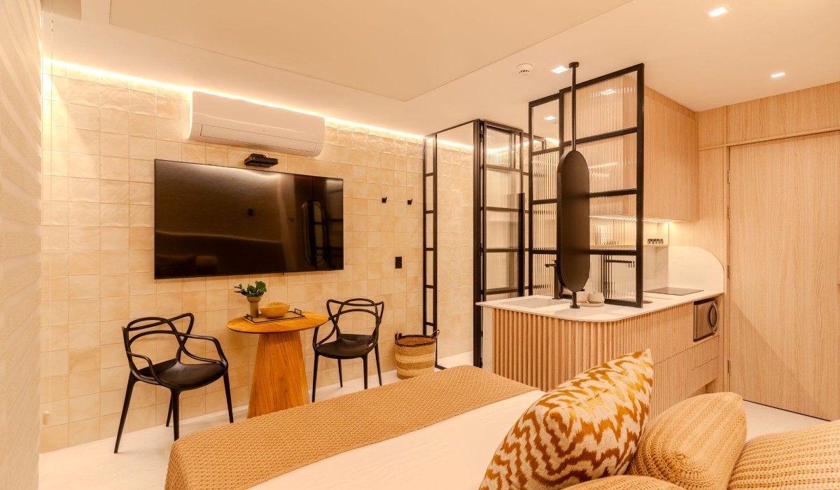 Menos é mais nas soluções de arquitetura para ambientes compactos