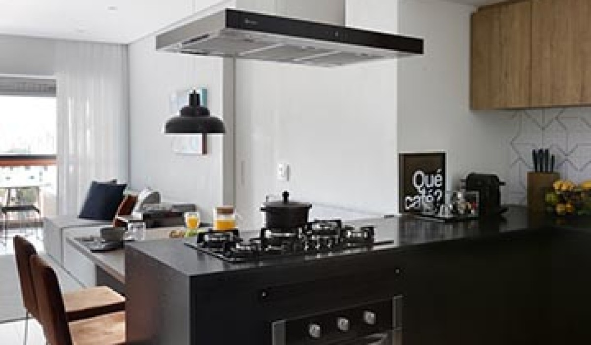 Fantato Nitoli Arquitetura modifica layout de cozinha e lavanderia de apartamento