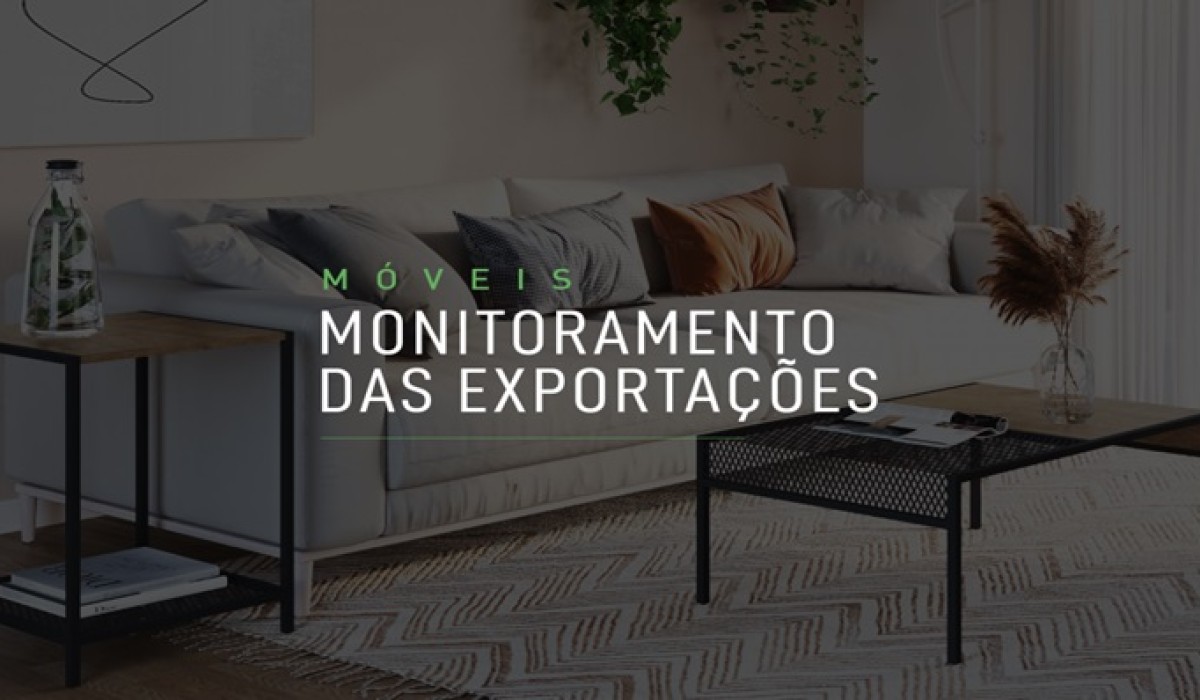 Exportações brasileiras de móveis e colchões iniciaram 2023 com retração