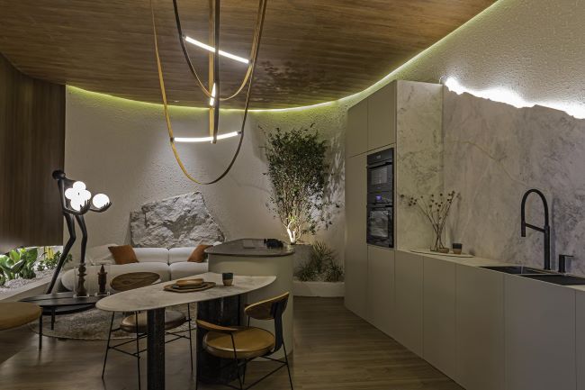 Loft apresenta um espaço de convívio sofisticado e que privilegia conforto  - CASACOR