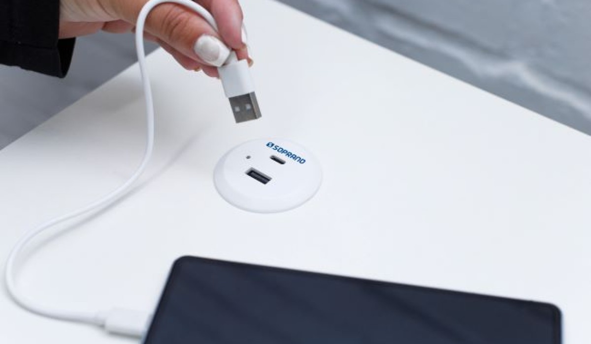 Soprano lança quatro novos modelos de tomadas USB projetadas para móveis