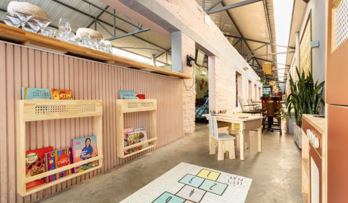 Quincho apresenta um espaço infantil projetado por Muskinha e Fabular