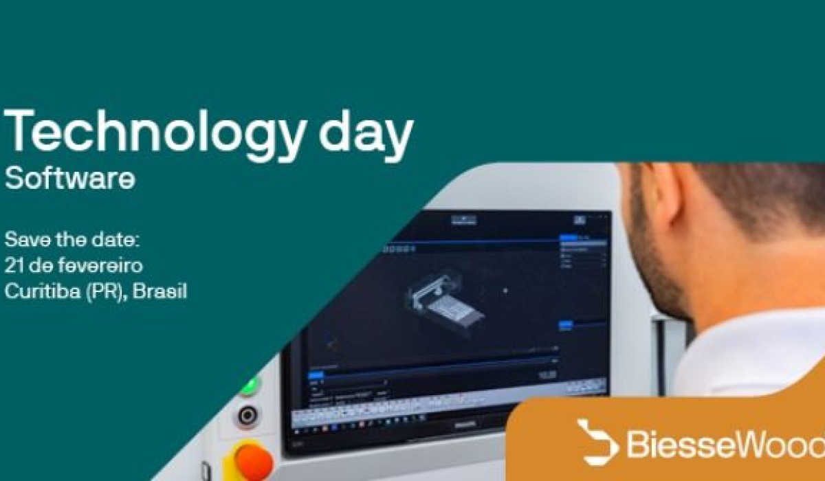 Biesse, Cortecloud e TopSolid convidam para o Technology Day focado em softwares para a indústria moveleira