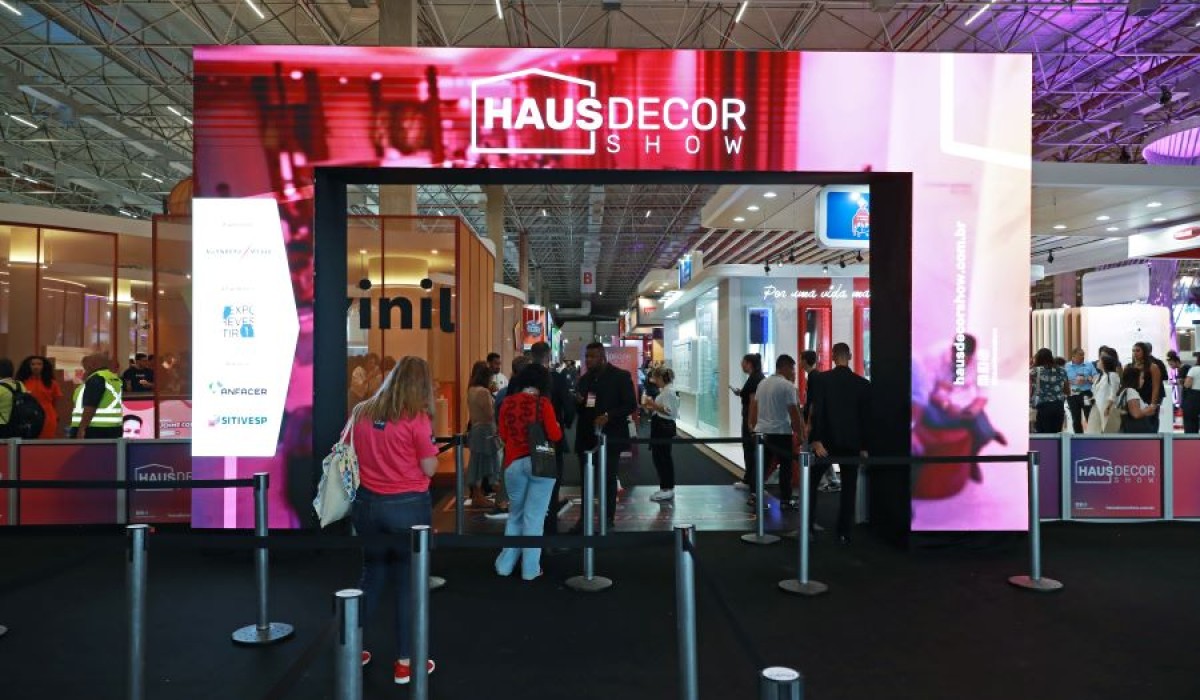 Haus Decor Show destaca lançamentos essenciais, abrangendo tintas, vernizes, iluminação, refrigeração e automação residencial