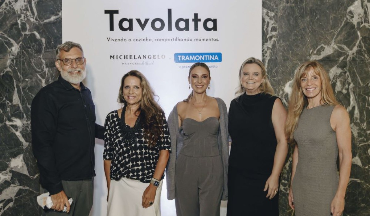 Michelangelo e Tramontina anunciam parceria durante a Expo Revestir 2024