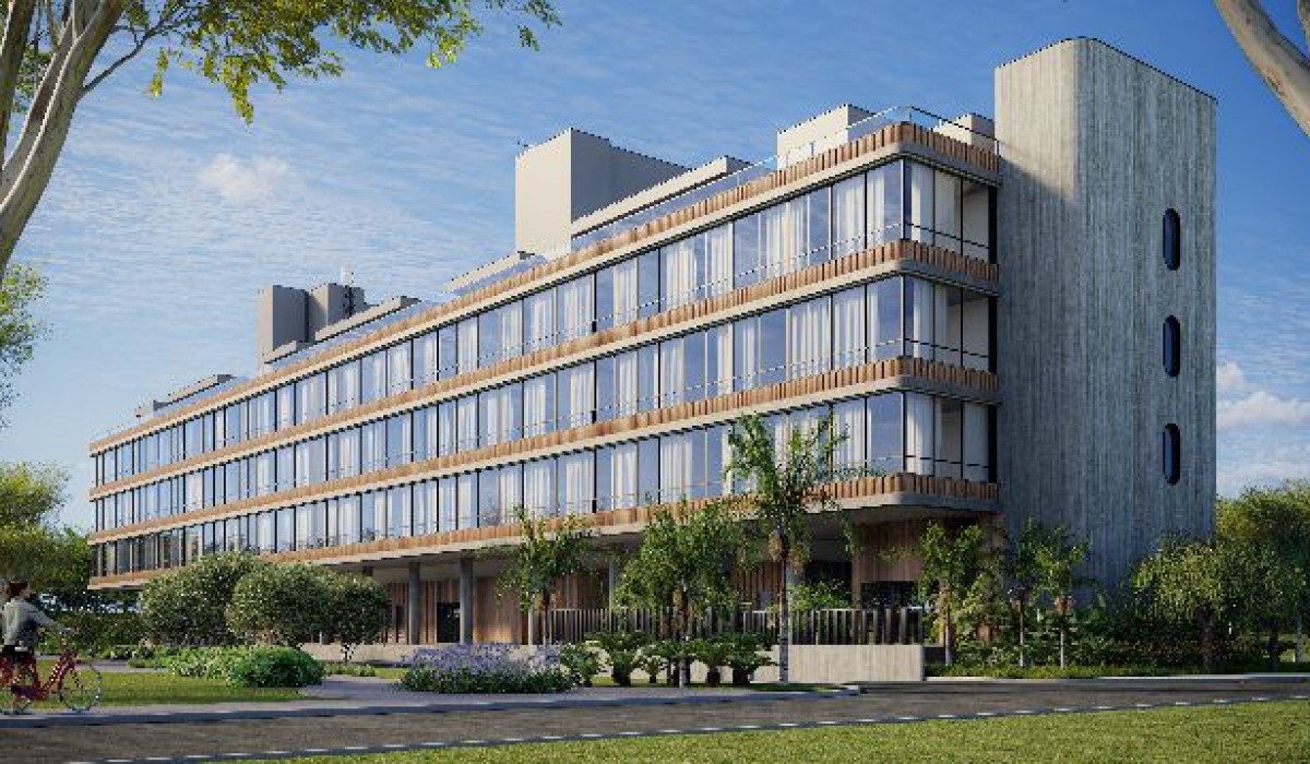 Nova construção residencial na Asa Norte apresenta arquitetura autoral em unidades de 39m² e coberturas duplex