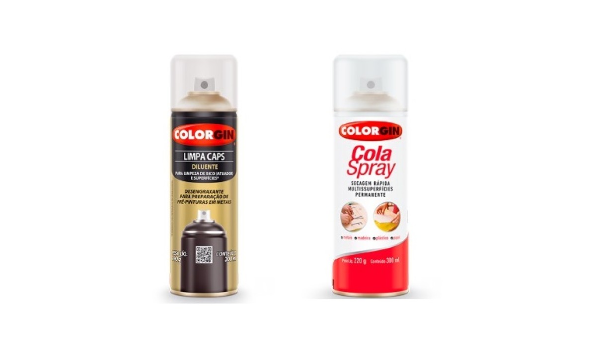 Haus Decor Show 2024, a Colorgin apresenta o Limpa Caps e a Cola Spray