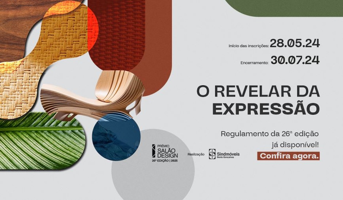 Prêmio Salão Design lança campanha para a edição de 2025