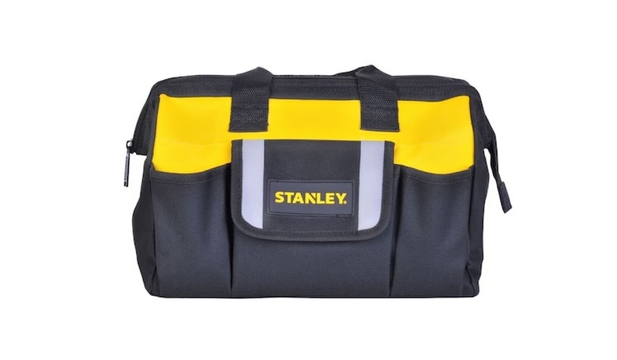 STANLEY lança bolsas duráveis e práticas para profissionais que necessitam transportar ferramentas com segurança
