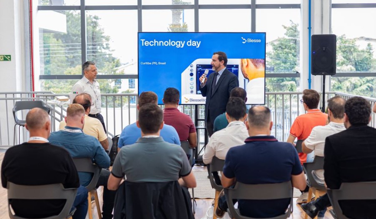 Colagem de Bordas: destaque do Tech Day da Biesse