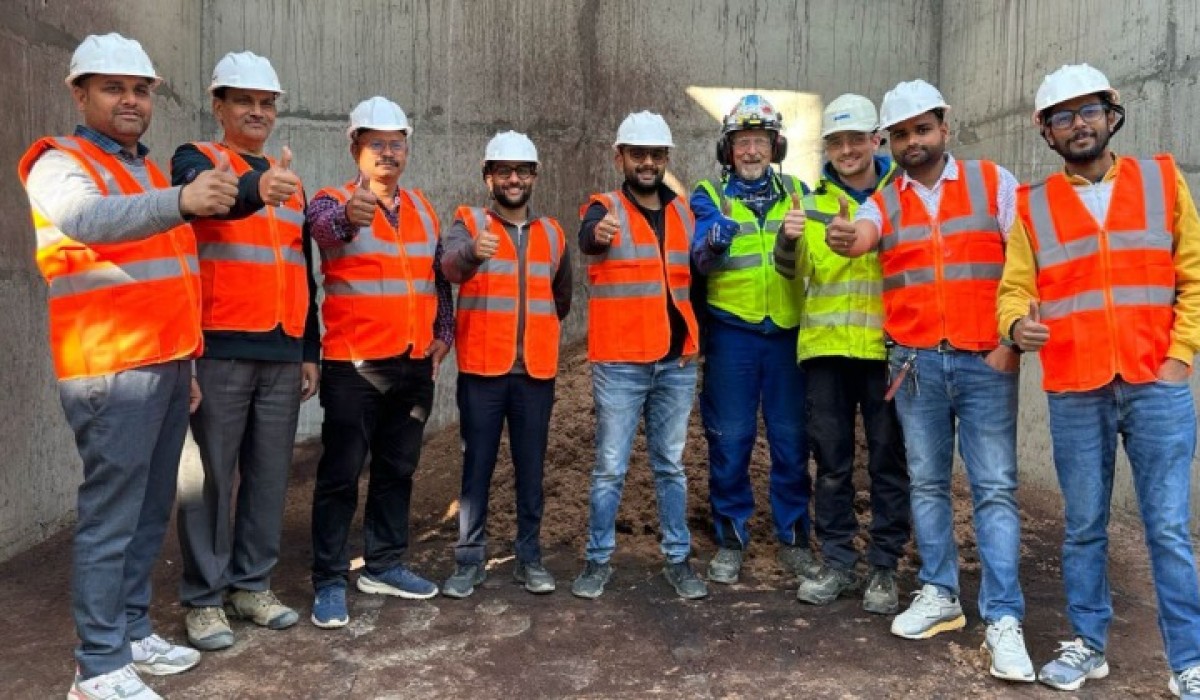 Novo sistema de refinação pressurizada da ANDRITZ produz as primeiras fibras para Metro Decorativo, na Índia