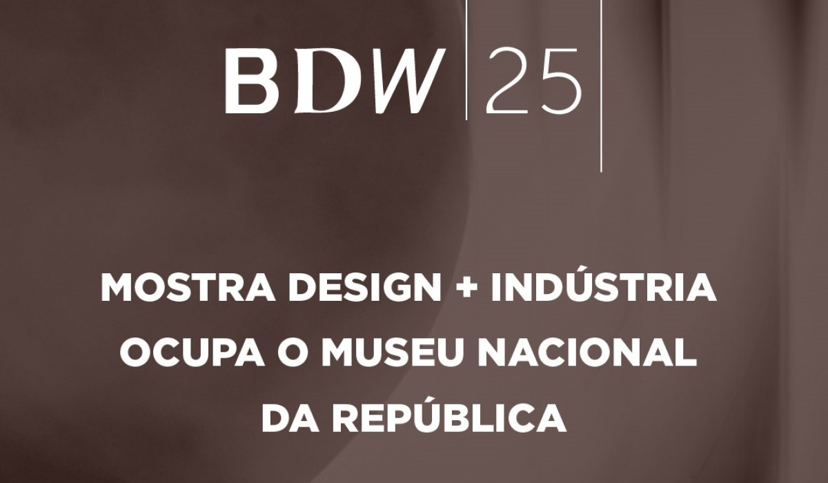 Brasília Design Week 2025: Mostra Design + Indústria ocupa o Museu Nacional da República, em junho