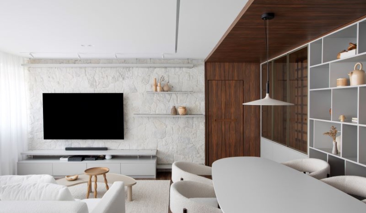 Sofisticação atemporal e funcionalidade definem apartamento de 130m² em Botafogo