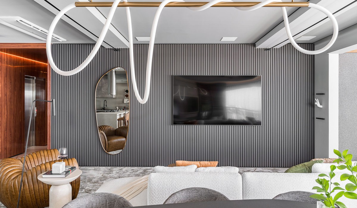Quais são os recursos que deixam o décor moderno?