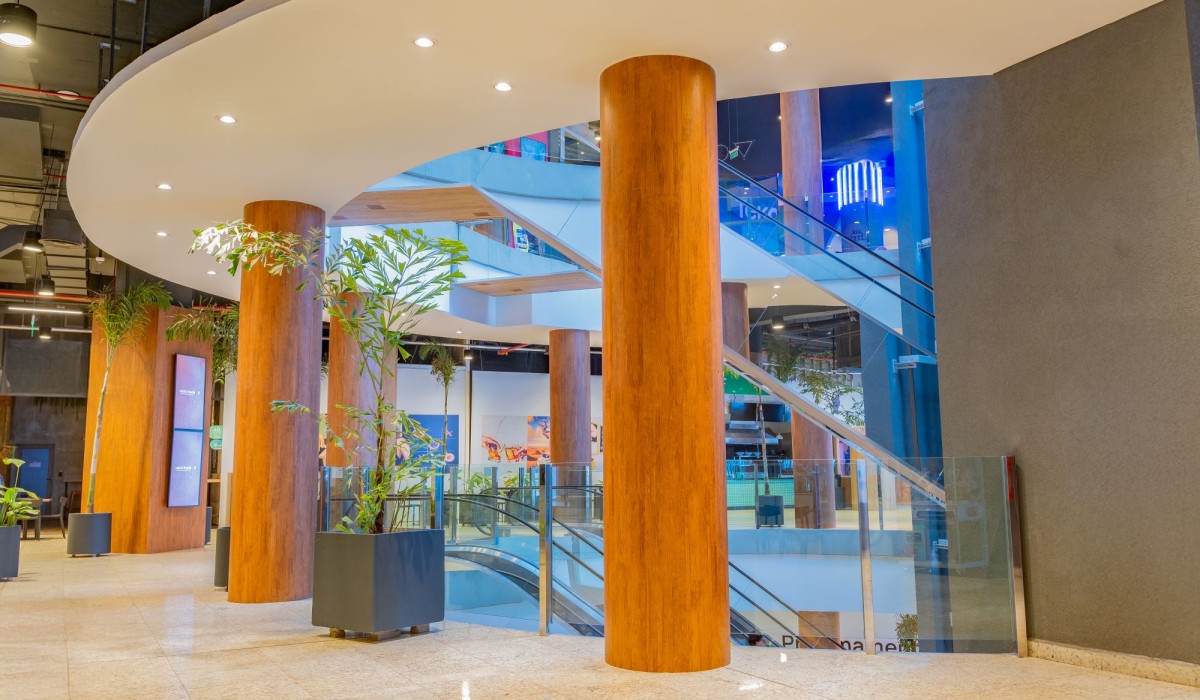 Shopping Costanera recebe projeto arquitetônico com aplicação inovadora de Teto Vinílico