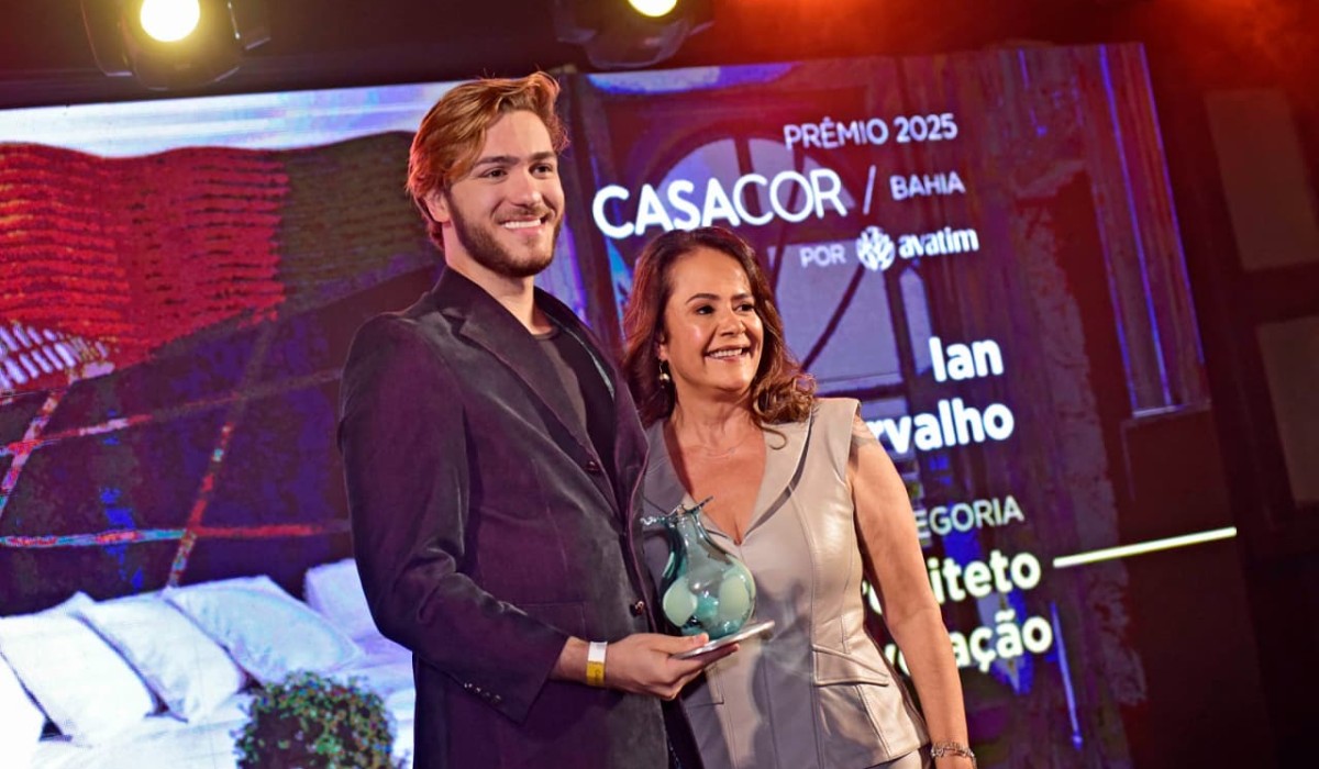 Ian Carvalho é eleito arquiteto revelação na CASACOR Bahia 2025