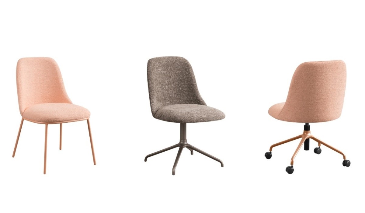Cadeira Ammie: elegância e versatilidade para o ambiente de trabalho