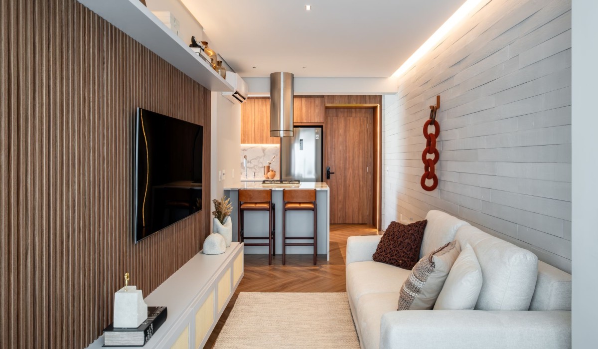 Apartamento em São Paulo recebe decoração atemporal para moradores de São Luís (MA)