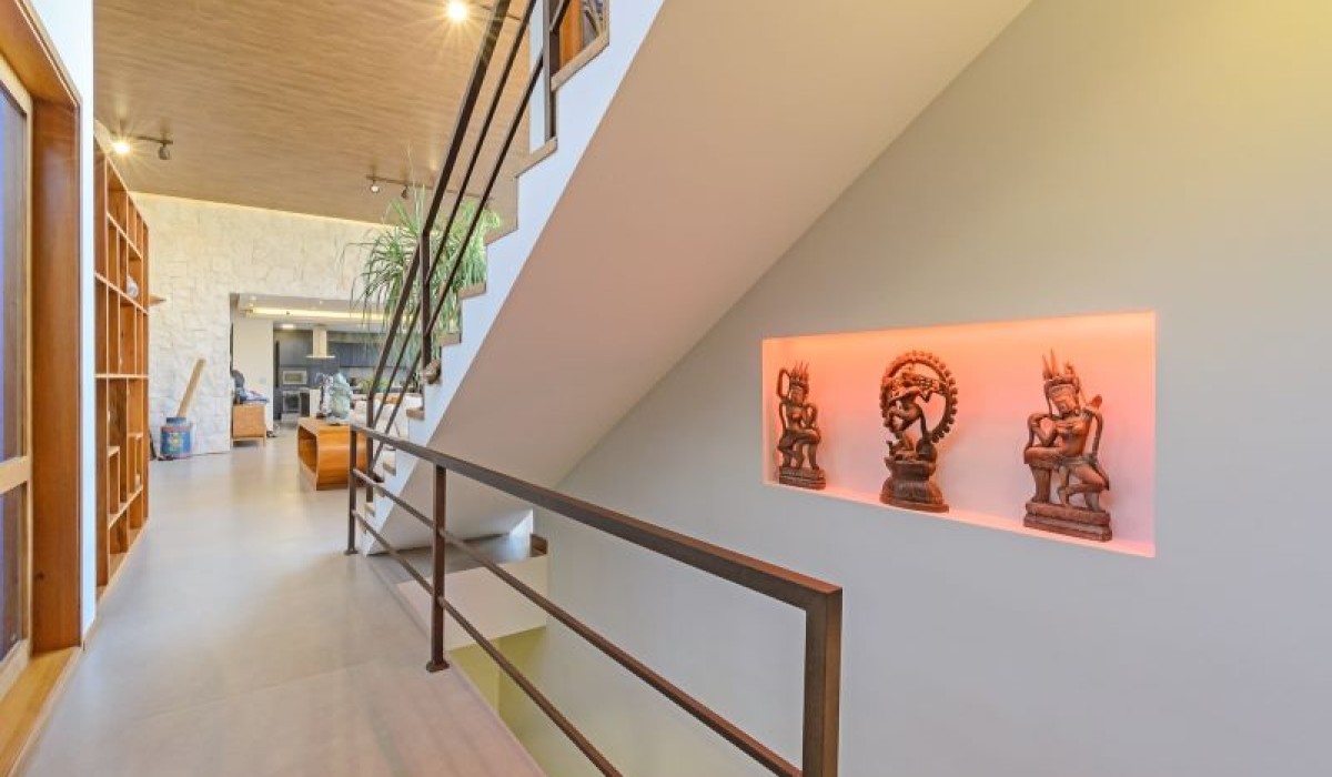 A escada como elemento de destaque na decoração