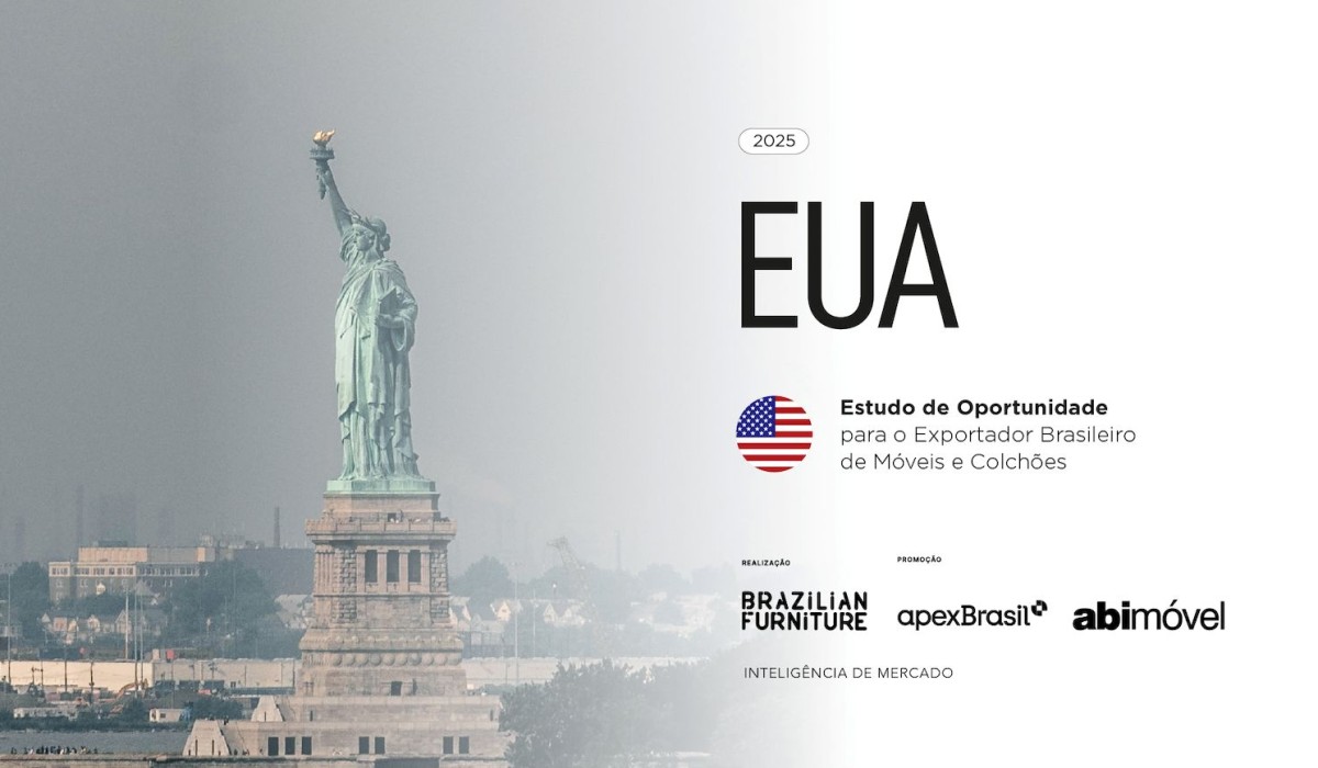 ‘Estudo de Oportunidades Estados Unidos’: Brazilian Furniture lança edição atualizada em 2025