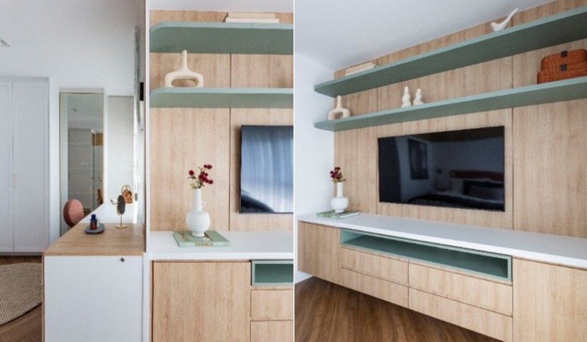 Parede em frente à cama: inspiração e ideias para aproveitar essa área do quarto com criatividade