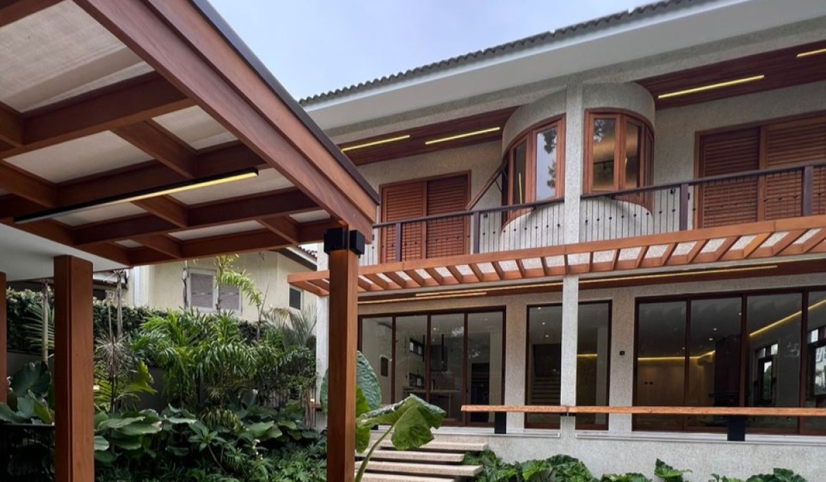 A casa que respira natureza