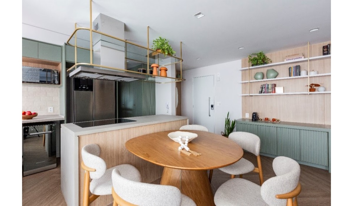 Reforma de apartamento se beneficia da personalização da planta pela construtora e o projeto finalizado antes da entrega das chaves