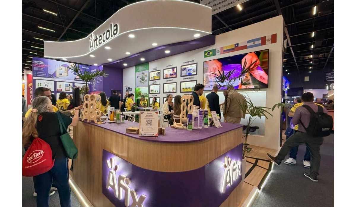 Artecola apresenta novidades Afix para ampliar eficiência de colagem em móveis
