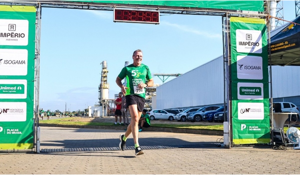 Placas do Brasil promove 4ª edição da maior corrida em área industrial do Espírito Santo